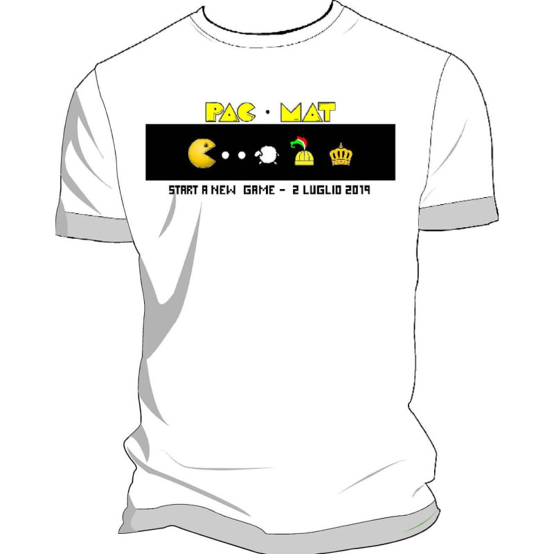 T-shirt Pac-Mat start 2 luglio