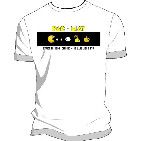 T-shirt Pac-Mat start 2 luglio