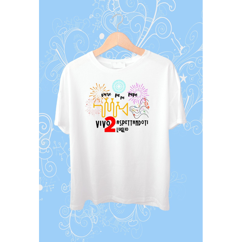 T-shirt Vivo aspettandoti – Festa della Bruna 2 Luglio Matera