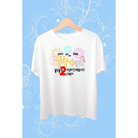 T-shirt Vivo aspettandoti – Festa della Bruna 2 Luglio Matera