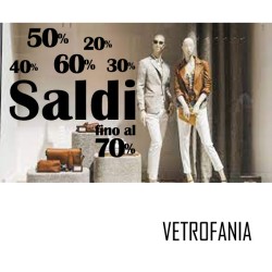 vetrofania saldi